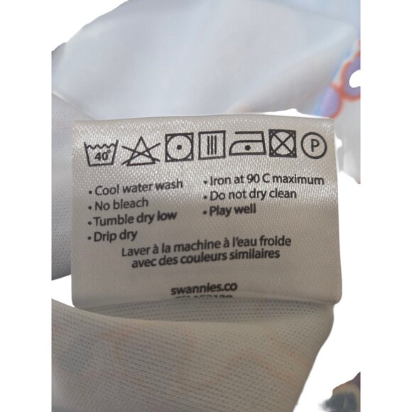 Swannies Golf Performance Polo Club Logo Collared Stretch Floral Men's L B25.1 - Picture 11 of 14